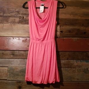 H& M coral dress